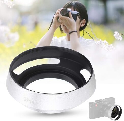 مجموعة غطاء رأس العدسة بيلايبان ، 2pcs 39mm سيلتك العدسة المعدنية غطاء محرك غطاء معدني للكاميرا والتشطيب غير اللامع والتصوير المحسن وتصميم وقائي in Saudi Arabia