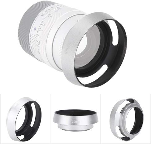 مجموعة غطاء رأس العدسة بيلايبان ، 2pcs 39mm سيلتك العدسة المعدنية غطاء محرك غطاء معدني للكاميرا والتشطيب غير اللامع والتصوير المحسن وتصميم وقائي in Saudi Arabia