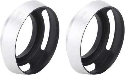 مجموعة غطاء رأس العدسة بيلايبان ، 2pcs 39mm سيلتك العدسة المعدنية غطاء محرك غطاء معدني للكاميرا والتشطيب غير اللامع والتصوير المحسن وتصميم وقائي in Saudi Arabia