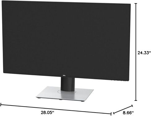 Dell U-Series 32 بوصة شاشة LED LED (U3219Q) ، أسود (متجدد) in Kuwait