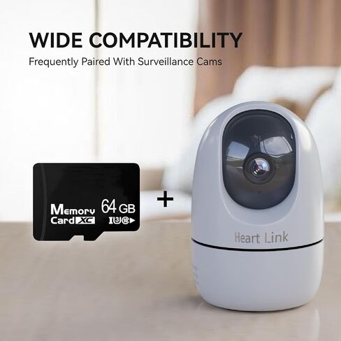 Heart Link 64GB Micro SD بطاقة ، متوافقة مع الكاميرا in Saudi Arabia