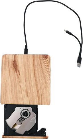 Artibetter المحمول DVD Drive خارجي قرص DVD CD Burner USB Type-C القرص الضوئي المحمول للسفر in Saudi Arabia