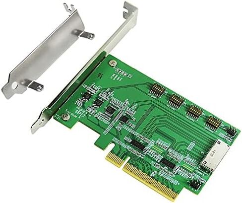PCIe x8 with Re-Driver to OCulink 8i Add-in-Card PCIe Gen 4 | High-Speed Data Transfer Adapter for Efficient Connectivity in Saudi Arabia