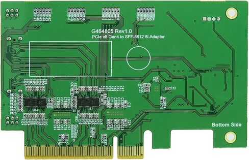 PCIe x8 with Re-Driver to OCulink 8i Add-in-Card PCIe Gen 4 | High-Speed Data Transfer Adapter for Efficient Connectivity in Saudi Arabia