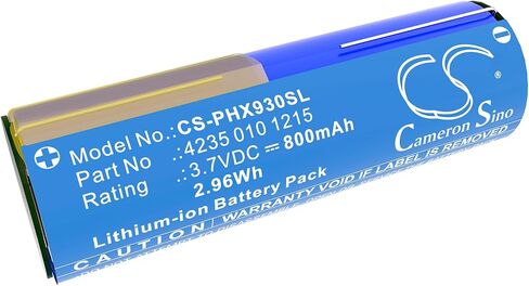 Battery for 10000, 3765, 3766, 3767, 3771, 7000, 8000, 9000, Genius X, Smart 6000 PN: 3000 040 83812, 4235 010 46664, 4235 010 52251, 4235 010 53892, 4235010 800mAh / 2.96Wh in Saudi Arabia