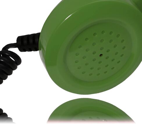 APIS Technology Retro (حزمة لجهاز iPhone) في سماعات الهاتف الخضراء/القديمة للهواتف المحمولة Android والهواتف الذكية والأجهزة اللوحية وأدفاب الصوت-الستينيات Micro in Kuwait