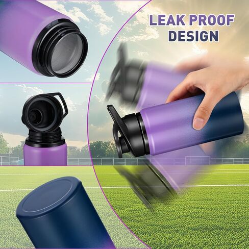 10 Pcs 17oz Reusable Aluminum Water Bottles Bulk Multicolor Outdoor Sports Water Bottles Multipack Travel Bottles for Gym Cycling Camping, Snap Lid in Saudi Arabia