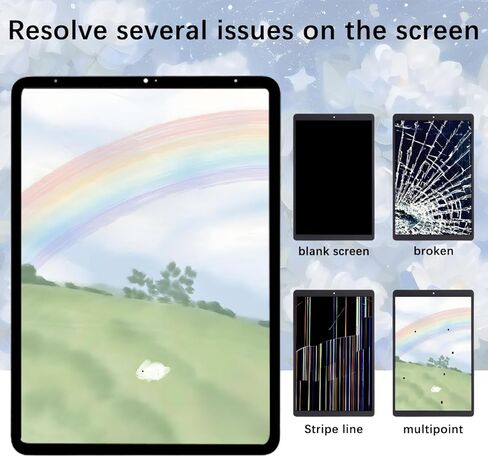 شاشة العرض لـ iPad Pro 11 (2022) A2435 A2761 A2762 A2759 LCD Screen Assembly مع مجموعة in Kuwait