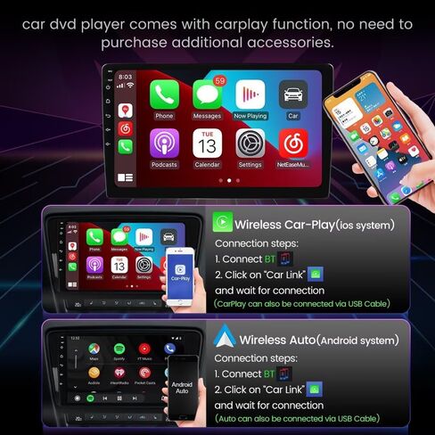 Android 14 Stereo for Mazda 3 2014-2019 Without Original Touch Screen, Biorunn 9 Inch GPS Radio Wireless Car-Play Android Auto Upgrade Dash Kit IPS Navi RDS Head Unit 2GB RAM 32GB ROM in Kuwait