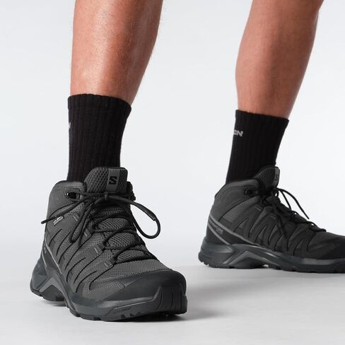 Salomon Men X-Adventure Recon Mid Gore-Tex حذاء المشي لمسافات طويلة ، واستقرار مقاوم للماء لمسارات المشي لمسافات طويلة وعرة في جميع الأحوال الجوية in Saudi Arabia