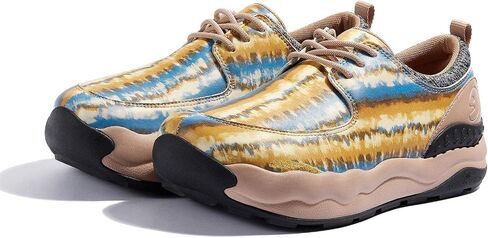 UIN Women's Platform Hiking Shoes Walking Casual Comfortable Art Painted Travel Sneaker San Diego in Saudi Arabia