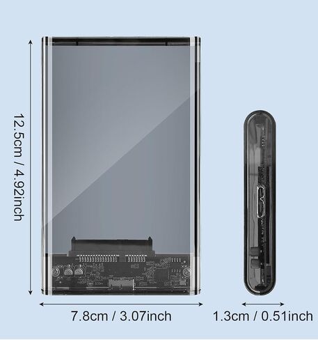 2.5 "حاوية القرص الصلب USB 3.0 إلى SATA III محول الأدوات يدعم 2.5 بوصة SSD و HDD 9.5mm 7mm 7mm in Saudi Arabia