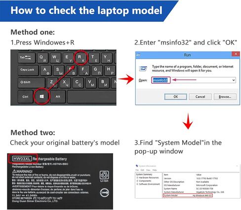 DJW HT03XL LAPTOP بطارية لـ HP L11119-855 14M-DH1003DX 14M-DH0003DX HP PAVILION 14-CE 14-CF 14-DF 15-CS 15-DA 15-DB 15-DW 17-BY 17-CA 15T-DARA in Kuwait