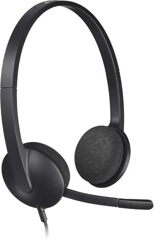 Logitech LOG981000507 USB Headset H340 (Renewed) in Saudi Arabia