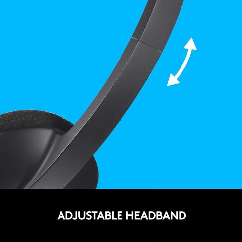 Logitech LOG981000507 USB Headset H340 (Renewed) in Saudi Arabia