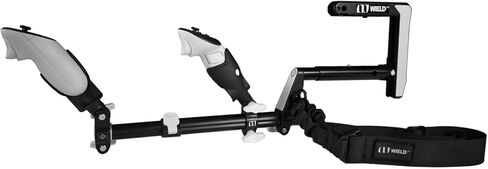 Wield VR Gun Stock for Quest 3 | 2 | 3S | PRO-يجب تعديل الأسهم القابلة للطي القابلة للتعديل مع حبال تكتيكية-مصممة لدقة FPS والاستقرار والانغماس-ملحق VR لألعاب الرماية-Onestock in Kuwait