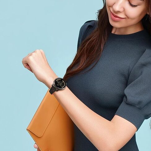 Laband Floral Engraved Band Compatible With Garmin Venu 3 45mm Watch Band/Venu 2/Vivoactive 4, 22mm Soft Slim Silicone Cute Embossed Flower Strap Forerunner 570 47mm/265/265 Music/255/255 Music in Kuwait