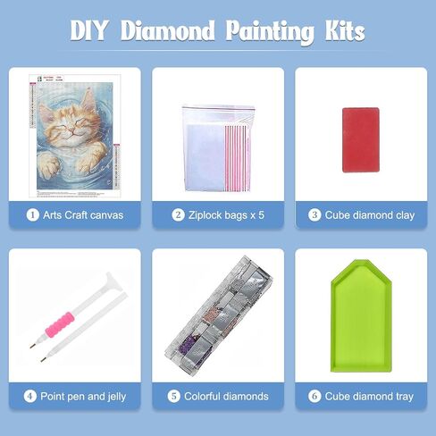 NAIMOER شجرة الماس مجموعات الفن للبالغين، DIY الحفر الكامل 5D الماس الفن المناظر الطبيعية الماس الفن يين يانغ الماس مجموعات الطلاء للاسترخاء وديكور جدار المنزل 30x30 سم in Kuwait