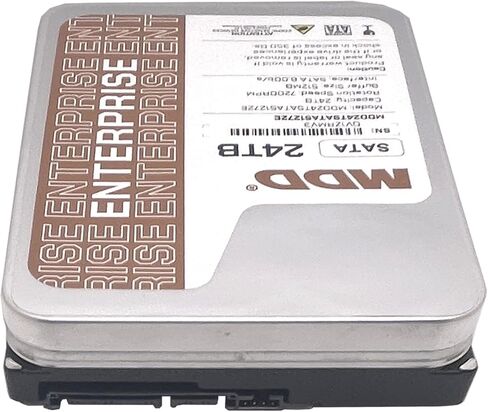 MDD (MDD24TSATA51272E) 24TB 7200RPM 512MB CACHE SATA 6.0GB/S 3.5INCH ENTERPRISE DRIVE - 5 سنوات ضمان (متجدد) in Kuwait