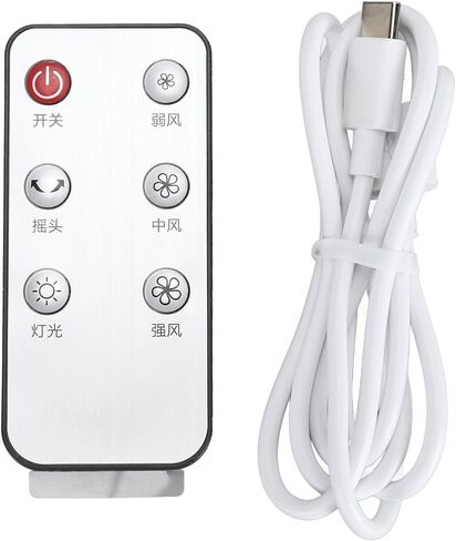 مروحة مكتب Zjchao بدون Bladeless ، USB قابلة لإعادة الشحن 3 سرعات مروحة البرج الهادئة مع التحكم عن بعد للمكتب المنزلي الاستخدام الصيفي in Saudi Arabia