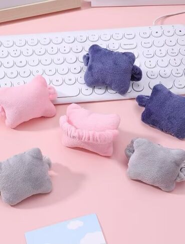 1pcs Wearable Wrist Rest Pad for Keyboard and Mouse - Comfortable Support for Long Hours of Usen Grey in Saudi Arabia