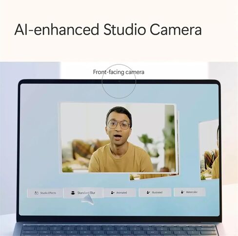 Microsoft Surface Laptop 7 Copilot+PC 13.8 "Touchscreen Snapdragon X Plus 16GB RAM 1TB SSD ، SAPPHIRE (متجدد) in Kuwait
