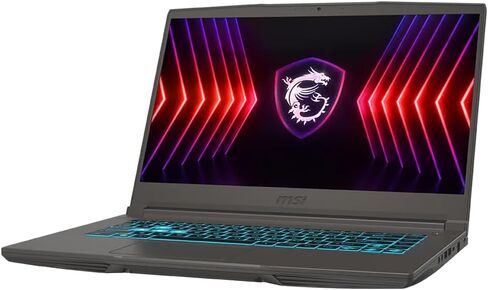 MSI Thin 15 B13Ve Gaming Laptop 2024 15.6 "FHD 1920 X 1080 IPS 144Hz Intel Core I5-13420H NVIDIA GEFORCE RTX 4050 6GB GDDR6 16GB DDR4 2TB SSD BACKLIT in Saudi Arabia
