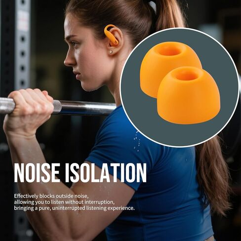 SeltureDone 10 أزواج متوافقة مع Beats Powerbeats Pro 2 Ear Tips مع مجموعة Cleaning Kit و 5 أحجام نصائح أذن بديلة للسيليكون لبيس Powerbeats Pro 2 - Jet Black in Kuwait