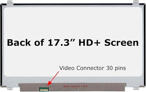 Screenarama استبدال الشاشة الجديدة لـ HP 17-by1053dx 7QK06UA ، HD+ 1600X900 ، عرض LED Glossy ، LCD مع أدوات in Saudi Arabia