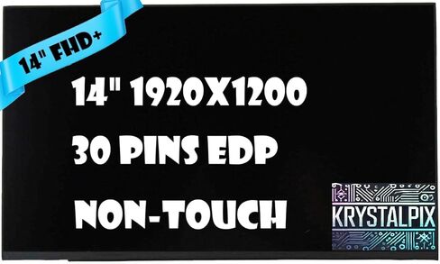 شاشة Krystalpix LCD جديدة-استبدال LCD N98651-001 لـ HP Zbook Firefly 14 G11 14 "FHD+ 1920X1200 عرض شاشة LCD LED in Saudi Arabia