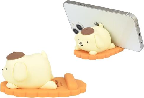グルマンディーズ(Gourmandise) Gourmandies Sanrio Characters Mascot Mobile Stand Pompompurin SANG-388PN in Saudi Arabia