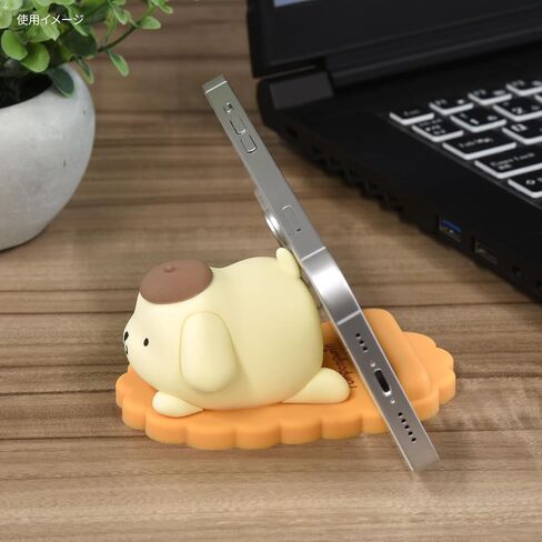 グルマンディーズ(Gourmandise) Gourmandies Sanrio Characters Mascot Mobile Stand Pompompurin SANG-388PN in Saudi Arabia