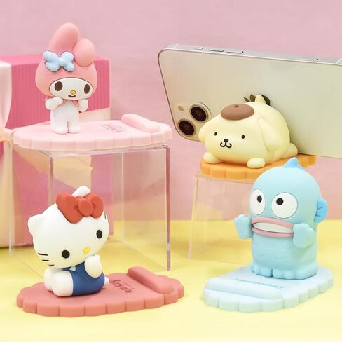 グルマンディーズ(Gourmandise) Gourmandies Sanrio Characters Mascot Mobile Stand Pompompurin SANG-388PN in Saudi Arabia