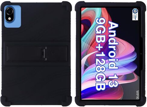 علبة السيليكون لحالة أجهزة الكمبيوتر اللوحي التي يبلغ طولها 10.1 بوصة ، غطاء ودود ناعم لـ Android 15 Tablet 10 بوصة 2025 ، Case for Rowt A10 Tablet 10.1 ، لـ Svitoo/Byybuo/Kadybe 10.1 بوصة in Kuwait