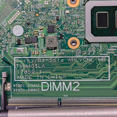 Replacement Laptop Motherboard Bucky/BenSolo WHL/CNL 17859-1 for Dell Inspiron 5591 2-in-1 System Board i5-10210U Processor 03XWXY 3XWXY in Saudi Arabia