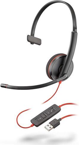 Plantronics Blackwire C3210 سماعات الرأس (209744-22) (متجدد) in Kuwait