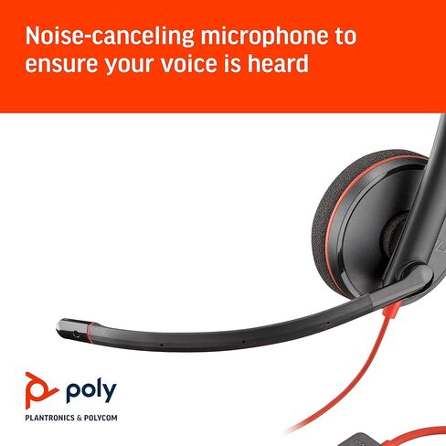 Plantronics Blackwire C3210 سماعات الرأس (209744-22) (متجدد) in Kuwait