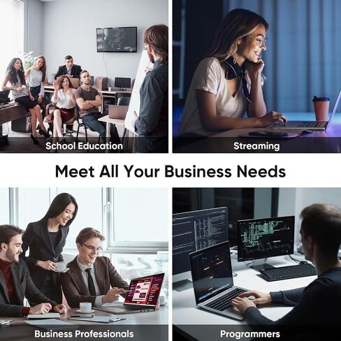 Dell Latitude 3550 15.6" Laptop Computer for Business & Home, Intel 12-Core Ultra 7 155U (Beat i7-1355U), 32GB DDR5 RAM, 1TB PCIe SSD, WiFi 6, BT 5.3, Backlit KB, Fingerprint Reader, Windows 11 Pro in Saudi Arabia