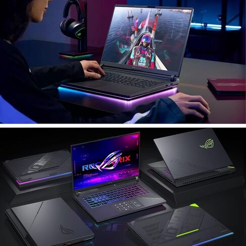 Asus Rog Strix G16 G16 Gaming Laptop 2025-16 "FHD+ 165Hz Display ، NVIDIA GEFORCE RTX 5070 TI ، AMD RYZEN 9 8940HX (Te in Saudi Arabia
