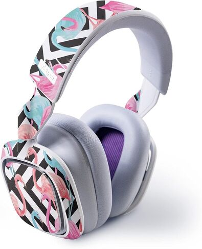 Mayyskins Skin متوافق مع Astro A30 Wireless Geaming سماعة ألعاب - Pop Flamingo | غلاف الالتفاف الواقي ، الدائم ، والفريد من نوعه | من السهل تطبيق الأنماط وإزالتها وتغييرها | صنع في الولايات المتحدة in Saudi Arabia