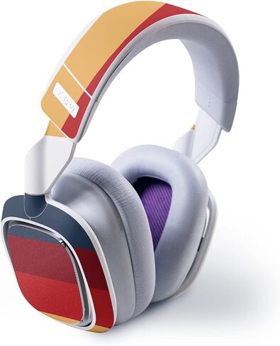 MightySkins Skin Compatible With Astro A30 Wireless Gaming Headset - Vintage Lines | Protective, Durable, and Unique Vinyl Decal wrap cover | Easy To Apply, Remove, and Change Styles | Made in the USA in Saudi Arabia