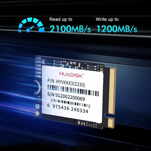 M.2 2230 NVMe SSD 256GB Gen3x4, M2 SSD NVMe with 2280 Extension Board, 3D TLC NAND Flash, Up to 2100MB/s,Internal Solid State Drive for Steam Deck, ROG Ally, Mini PCs and Surface in Saudi Arabia