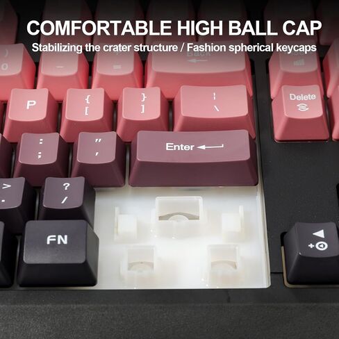 Wired RGB Gaming Membrance Keyboard. 100 ٪ Mini Creamy LED لوحة مفاتيح كمبيوتر. للكمبيوتر الشخصي كمبيوتر Mac Gamer. (أخضر) in Kuwait