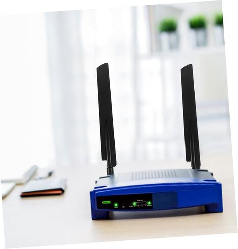 POPETPOP Folding Router Antenna Replacement Durable Home Antenna for Enhanced Signal Stylish Design Easy Installation Compatible with Various Routers in Saudi Arabia