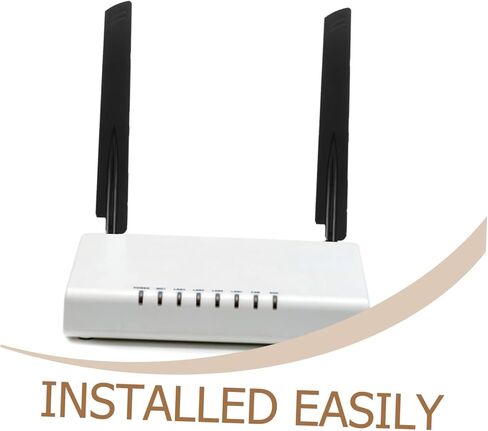 POPETPOP Folding Router Antenna Replacement Durable Home Antenna for Enhanced Signal Stylish Design Easy Installation Compatible with Various Routers in Saudi Arabia