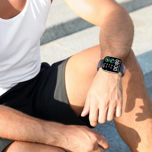 3 حزمة سليكون سبورت ووتش نطاقات متوافقة مع Gloryfit T80/T70/T60/T50 Smartwatch ، 22 مم حزام بديل سريع الإفراج ناعم للماء لـ Gloryfit P99/P98 ملحقات الرجال in Kuwait