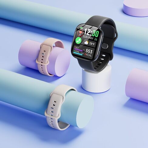 3 حزمة سليكون سبورت ووتش نطاقات متوافقة مع Gloryfit T80/T70/T60/T50 Smartwatch ، 22 مم حزام بديل سريع الإفراج ناعم للماء لـ Gloryfit P99/P98 ملحقات الرجال in Kuwait