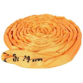 20' Polyester Round Sling Endless Lifting Sling for Rigging and Towing Heavy Duty Object Capacity-22046 LBS(V), 17636 LBS(C), 44092 LBS(B)