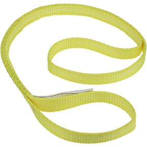 uxcell 3 feet Lifting Straps 2200 lbs Lift Sling Tow Rope Eye to Eye Webbing Sling Forklift Truck for Tree Work Moving Furniture