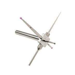Height Gage 5 Way Adaptor Assembly Probe Tip for Height Gauges Probe Extension Holder 6mm Diameter Shank with 5 Contact Point